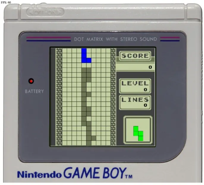 Gameboy Tetris in HTML5.